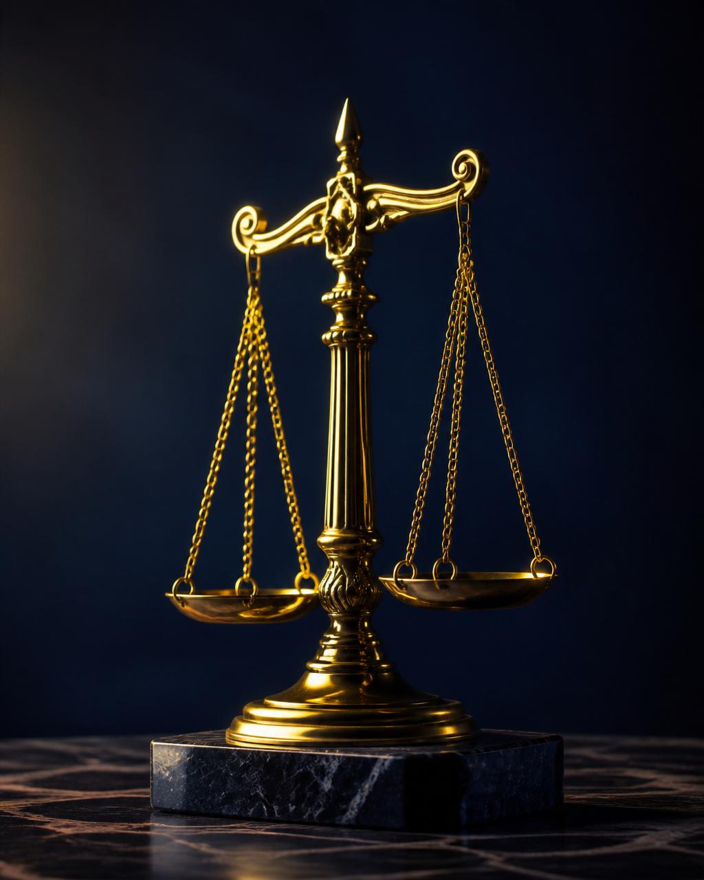 Golden scales of justice representing fair legal representation for Philadelphia residents